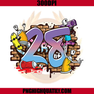 28th Birthday PNG,Born In 1992 PNG, Graffiti Spray Urban PNG