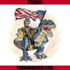 Abe Lincoln Merica T Rex PNG, Funny 4th Of July USA PNG