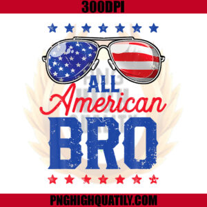 All American Bro PNG, 4Th Of July Family PNG