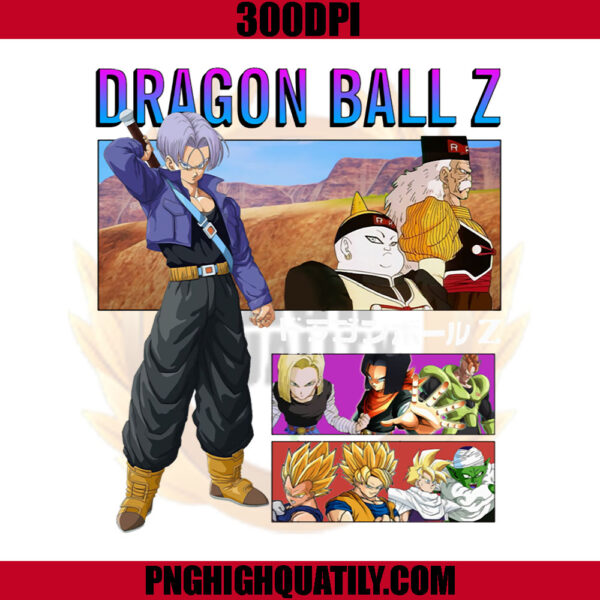 Dragon Ball Z PNG, Future Trunks PNG, Android Dragon Ball PNG