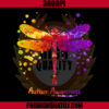 Dragonfly Autism Awareness PNG, Autism PNG