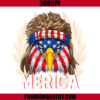 Eagle Mullet 4th Of July USA PNG, American Flag Merica PNG