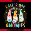 Easter Day With My Gnomies Nurse Life Stethoscope PNG, Gnome Easter PNG