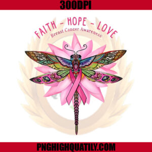 Fighter Dragonfly PNG, Fighter Dragonfly Breast Cancer Awareness PNG