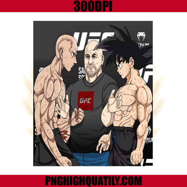 Funny Goku vs Saitama, Goku Ufc PNG, Saitama Ufc PNG