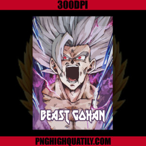 Gohan Beast PNG, Gohan Dragon Ball Super Saiyan PNG