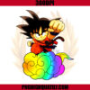 Goku Riding Clouds PNG, Dragon Ball PNG