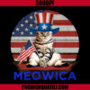 Meowica 4th Of July Patriotic PNG, American Cat PNG