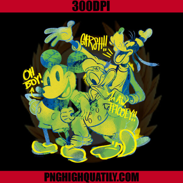 Mickey PNG, Donald PNG, Goofy PNG