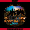 Post Falls Idaho Usa PNG, Black Bear Hiking Camping PNG