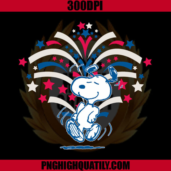 Snoopy 4th of July Dance PNG, Snoopy PNG