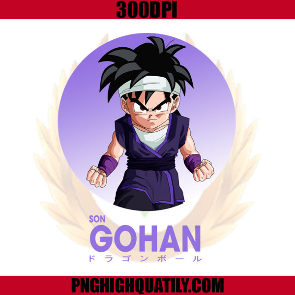 Son Gohan PNG, Anime PNG, Gohan Dragon Ball PNG