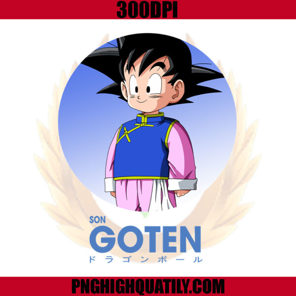 Son Goten PNG, Dragon Ball PNG