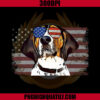 Treeing Walker Coonhound Dog PNG, 4th Of July Retro USA PNG